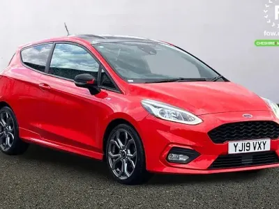 Used Ford Fiesta ST-Line 125 HP (91 kW) 2019 Red Hatchback