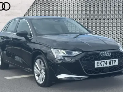 Used Audi A3 S-Line 116 HP (85 kW) 2024 Black
