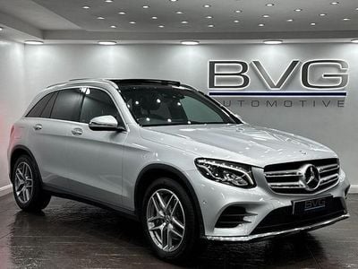 Used Mercedes GLC220 AMG Line Premium 170 HP (125 kW) 2017 Silver Estate