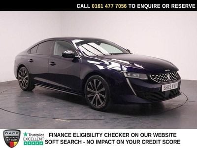 Used Peugeot 508 GT-line 130 HP (95 kW) 2020 Blue Hatchback