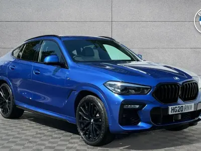 Usado BMW X6 M Sport 265 HP (194 kW) 2020 Azul SUV