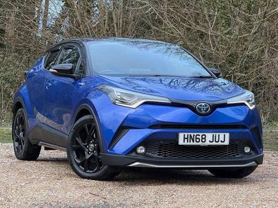 Used Toyota C-HR 122 HP (89 kW) 2019 Nebula blue bitone SUV