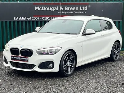 Used BMW 118 M Sport 136 HP (100 kW) 2017 White Hatchback