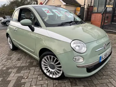 Occasion Fiat 500 Lounge 69 ch (50 kW) 2008 Vert Citadine
