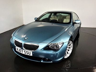 used BMW 650 6 Series 4.8 I SPORT 2d AUTO-ONE OFF EXAMPLE-LOW MILEAGE 2 FORMER KEEPERS-HEATED IVORY LEATHER-ELECTRIC M
