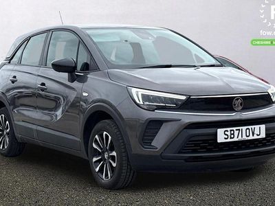 Used Vauxhall Crossland Edition 110 HP (80 kW) 2021 Grey SUV