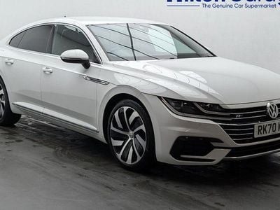 Used VW Arteon R-line 150 HP (110 kW) 2020 White Hatchback