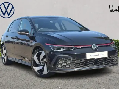Used VW Golf VIII GTI 245 HP (180 kW) 2021 Black Hatchback