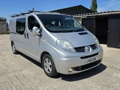 Used Renault Trafic 115 HP (84 kW) 2010 Silver MPV