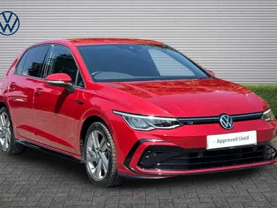 Used VW Golf VII R-line 2021 Red Hatchback