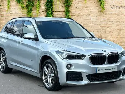 Begagnad BMW X1 M Sport 148 HK (108 kW) 2018 Silver SUV