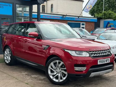 Used Land Rover Range Rover Sport HSE 306 HP (225 kW) 2016 Red SUV