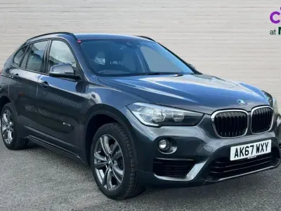 Used BMW X1 Sport Line 140 HP (102 kW) 2017 Grey SUV