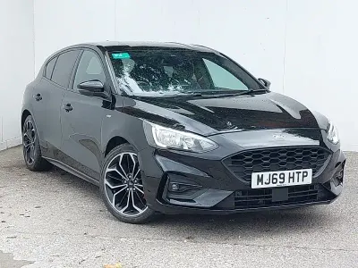 Used Ford Focus ST-Line X 125 HP (91 kW) 2019 Black Hatchback