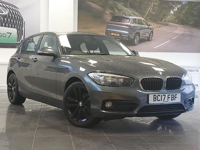 Used BMW 118 Sport Line 136 HP (100 kW) 2017 Grey Hatchback