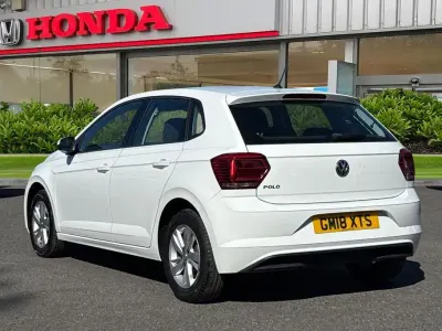 Used VW Polo SE 2018 White Hatchback