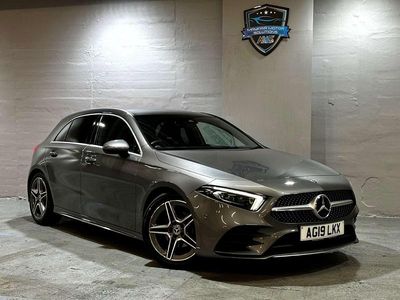 Used Mercedes A200 AMG Line Premium Plus 163 HP (119 kW) 2019 Grey Hatchback
