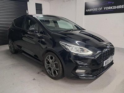 Black Used 2019 Ford Fiesta ST-Line Hatchback | £7,795 (Fair price)
