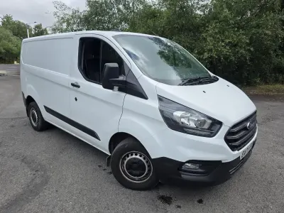 Used Ford Transit Custom 105 HP (77 kW) 2021 White Van