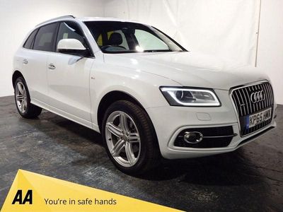 Used Audi Q5 S-line plus 190 HP (139 kW) 2015 White SUV