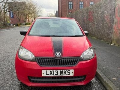 Used Skoda Citigo 60 HP (44 kW) 2013 Red Hatchback