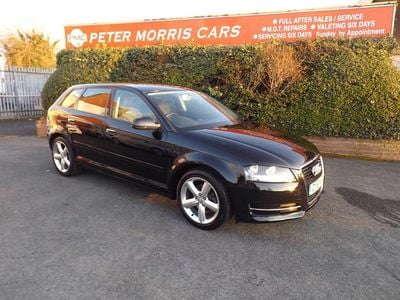 Used Audi A3 102 HP (75 kW) 2011 Black Hatchback