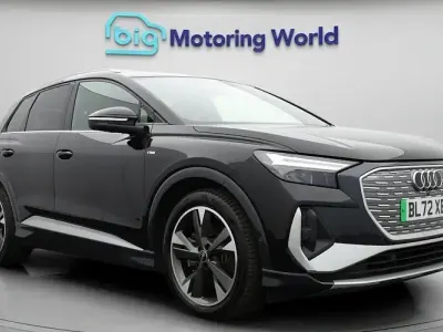 Used Audi Q4 e-tron S-Line 150 kW (204 HP) 2023 Black SUV