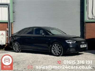 Usado Audi A3 Black Edition 150 HP (110 kW) 2017 Preto Sedan