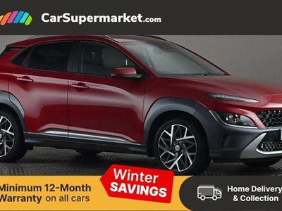 Red Used 2022 Hyundai Kona Premium SUV | £16,197 (Fair price)