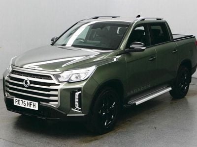Green New 2025 Ssangyong (KGM) Musso Pickup | £26,750 (Good price)
