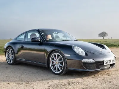 Begagnad Porsche 911 2009 Svart Sportkupé