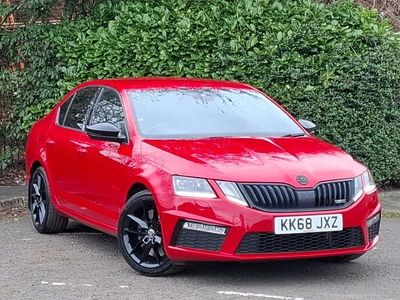 Used Skoda Octavia vRS 245 HP (180 kW) 2019 Red Hatchback