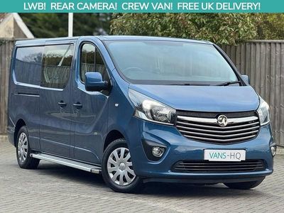 Blue Used 2017 Vauxhall Vivaro Sportive MPV | £12,995 (Expensive)