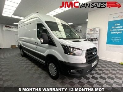Used Ford Transit S 130 HP (95 kW) 2022 White Van