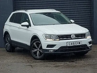 Używany VW Tiguan SE 125 KM (91 kW) 2018 Biały SUV