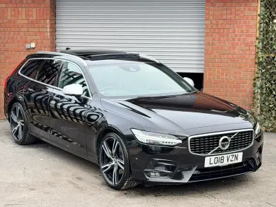 Used Volvo V90 R-Design Pro 187 HP (137 kW) 2018 Black Estate