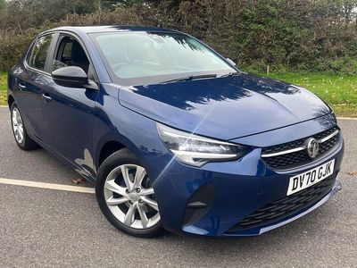 Used Vauxhall Corsa 100 HP (73 kW) 2020 Blue Hatchback