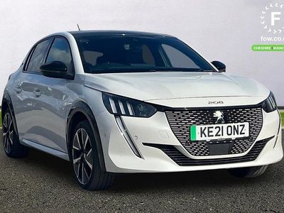 Used Peugeot e-208 GTi 100 kW (136 HP) 2021 White Hatchback