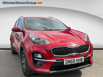 Used Kia Sportage 130 HP (95 kW) 2018 Red SUV