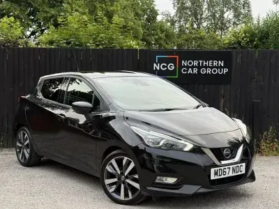Used Nissan Micra Tekna 90 HP (66 kW) 2018 Black Hatchback