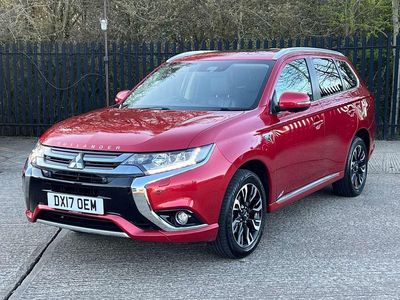 Used Mitsubishi Outlander P-HEV 2017 Red SUV