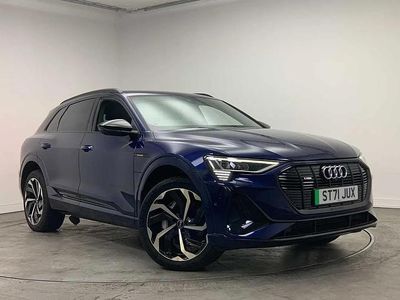 Usado Audi e-tron Black Edition 300 kW (408 HP) 2021 Azul SUV