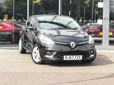 Used Renault Clio Dynamique 90 HP (66 kW) 2017 Black Hatchback