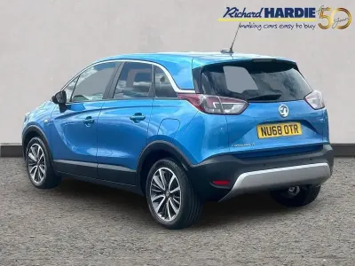 Used Vauxhall Crossland X Elite 82 HP (60 kW) 2018 Blue SUV