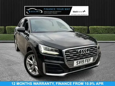Used Audi Q2 S-Line 190 HP (139 kW) 2019 Black SUV
