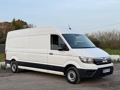 Used MAN TGE 140 HP (102 kW) 2019 White Van