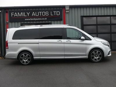 Silver Used 2024 Mercedes V220 AMG line MPV | £53,000 (Good price)