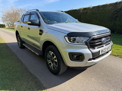 Silver Used 2022 Ford Ranger Wildtrack Pickup | £26,495 (Expensive)