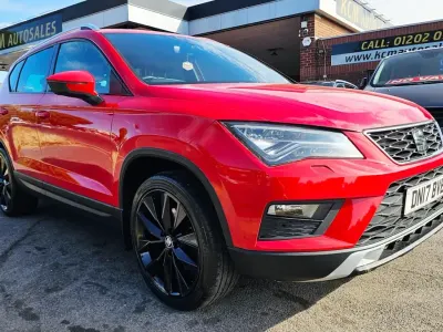 Used Seat Ateca 4Drive 150 HP (110 kW) 2017 Red SUV
