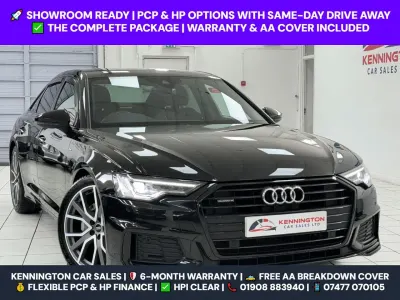 Used Audi A6 Black Edition 204 HP (150 kW) 2021 Black Sedan